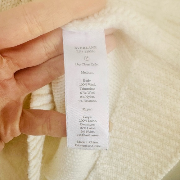 Everlane The Cable Knit Mockneck Sweater - Picture 10 of 11